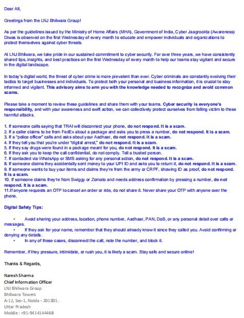 Cyber Threat Bulletin | LNJB Security